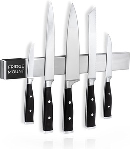 lot 527 image: Cucino Refrigerator Magnetic Knife Strip - Steel Magnetic Knife Holder for Refrigerator 16