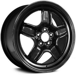 lot 566 image: Road Ready 17 Steel Wheel Rim for 2007-2010 Saturn Aura 17x7 inch Black 5 Lug
