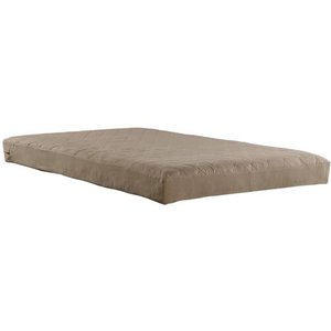 lot 585 image: Value 6 Inch Polyester Filled Quilted Top Bunk Bed Mattress, Twin, Tan