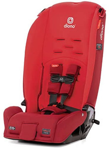 lot 922 image: Diono Radian 3R, 3-in-1 Convertible Car Seat, Rear Facing & Forward Facing, 10 Years 1 Car Seat, Slim Fit 3 Across, Red Cherry