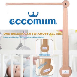 lot 923 image: Baby Crib Mobile Arm - Wooden Baby Mobile Crib Holder for Mobile Hanging Baby Crib Attachment for Nursery Decor