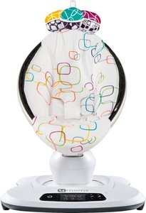 lot 926 image: 4moms - 4moms� mamaRoo�4 Plush Multi-Motion�� Baby Swing - Multi Plush