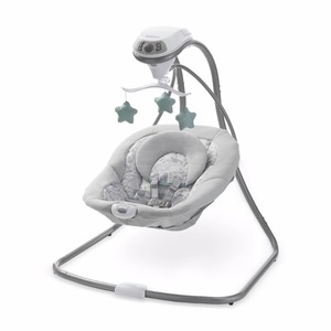 lot 1034 image: Graco Simple Sway Baby Swing - Ivy