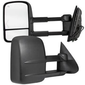 lot 1100 image: Chevy Silverado 2003-2006 Towing Mirrors Power Heated LED Signal Lights