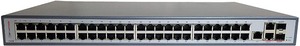 lot 1124 image: IPCamPower 48 Port POE Switch W 3 Gigabit Uplink Ports  POE Capable of Pushing 30 Watts per Port  400 Watts Total Budget IPCP-48P4G-AF2