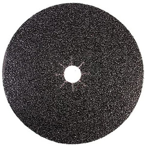 lot 1206 image: Mercer Industries 427080 Silicon Carbide Floor Sanding Disc, Cloth Back, 17 x 2 Hole, Grit 80X, 20-Pack