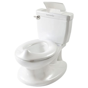 lot 1215 image: Summer My Size Potty with Flushing Sounds and Wipe Dispenser, White