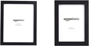 lot 1255 image: Photo Picture Frame - 8 X 10 Black - Pack Of 2