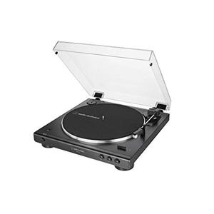 lot 1315 image: Audio-Technica AT-LP60XBT-BK Fully Automatic Bluetooth Belt-Drive Stereo Turntable, Black, Hi-Fi, 2 Speed, Dust Cover, Anti-Resonance, Die-cast Aluminum Platter