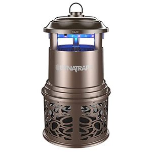 lot 1343 image: DynaTrap DT2020XLP-CH20 1 Acre Bronze LED Mosquito and Flying Insect Trap