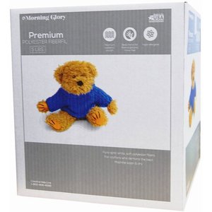 lot 4090 image: Morning Glory Premium Polyester Fiberfill - 5 lb. Box