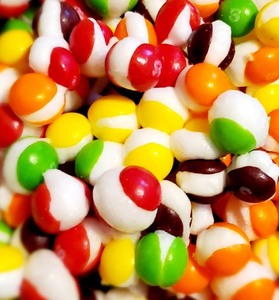 lot 4900 image: Freeze Dried Skittles (original)(12lb bag)