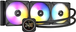 lot 2021 image: Corsair iCUE H150i Elite LCD Display Liquid CPU CoolerCc,