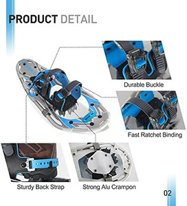 lot 2037 image: G2 212530 Inches Light Weight Snowshoes for Women Men