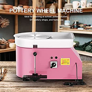 lot 2104 image: SKYTOU Pottery Wheel Pottery Forming Machine 25CM 350W Electric Pottery Wheel with Foot Pedal