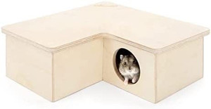 lot 2120 image: Niteangel Multi-Chamber Hamster House Maze - Multi-Room Hideouts & Tunnel Exploring Toys for Hamster Gerbils Mice