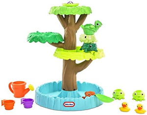 lot 2204 image: Little Tikes Magic Flower Water Table with Blooming Flower and 10 Accessories