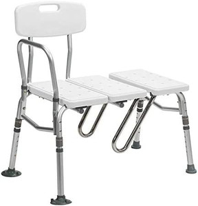 lot 2207 image: Drive Medical Splash Defense Reversible Shower Bathtub Transfer Bench