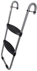 lot 2220 image: Trampoline Pro Safety Latch Ladders  2-Step