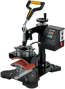 lot 2221 image: VEVOR Cap Press, 3.1 x 5.5 inch Hat Press Machine