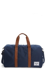 lot 2224 image: Herschel Supply Co. Duffle Bag in NavyTan at Nordstrom