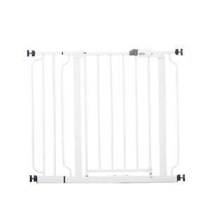 lot 2307 image: Regalo Easy Step� 38.5-Inch Extra Wide Walk Thru Baby Gate, Includes 6-Inch Extension Kit, 4 Pack Pressure Mount Kit, 4 Pack Wall Cups and Mounting Kit