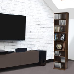 lot 2322 image: Atlantic - Herrin Media Storage Cabinet - Chesnut