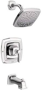 lot 3001 image: Moen 82922 Conway Posi-Temp Tub and Shower with Valve Included, Chrome