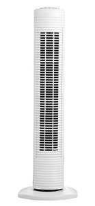 lot 3016 image: Holmes Oscillating Tower Fan with 3 Speed Settings, 31 Inch, White
