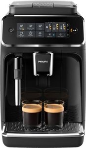 lot 3118 image: Philips 3200 Series Fully Automatic Espresso Machine w Milk Frother - Black
