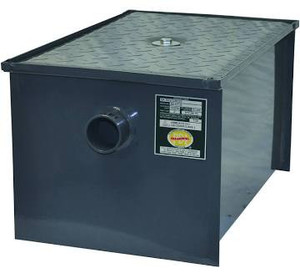 lot 3203 image: BK Resources 40 lb Grease Trap Interceptor
