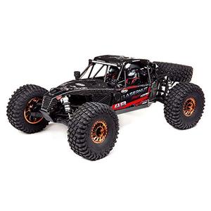 lot 3355 image: Losi 110 Lasernut U4 4WD Brushless RTR (Battery and Charger not Included) with Smart ESC, Black, LOS03028T2