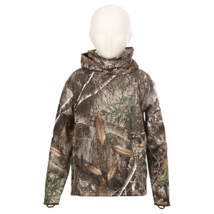 lot 3386 image: 2 PACK Realtree Edge Youth Performance Pullover Hoodie with Neck Gaiter XL