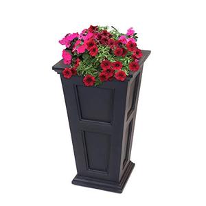 lot 3523 image: Mayne Fairfield 5829B Tall Planter, 28-Inch by 16-Inch by 16-Inch, Black