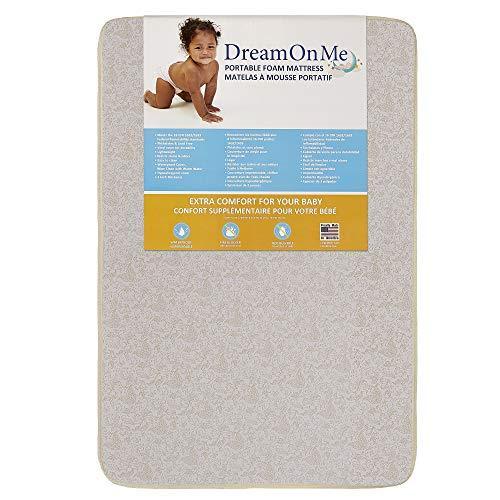 lot 5892 image: Dream On Me 3 Foam Pack N Play Playmat Excellent comfort & support Reinforced waterproof cover Greenguard Gold environment safe playmat