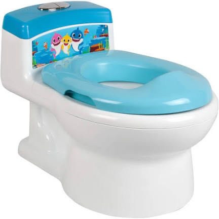 lot 5938 image: The First Years Baby Shark Potty Training and Transitioning Seat