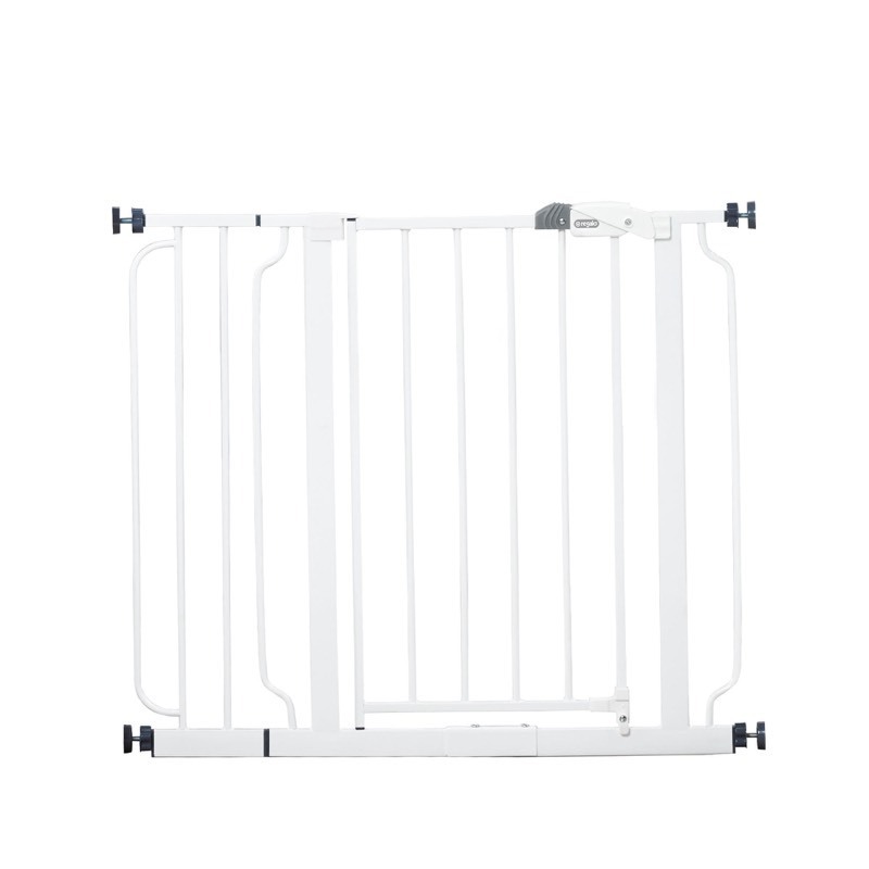 lot 6174 image: Regalo Easy Step� 38.5-Inch Extra Wide Walk Thru Baby Gate, Includes 6-Inch Extension Kit, 4 Pack Pressure Mount Kit, 4 Pack Wall Cups and Mounting Kit