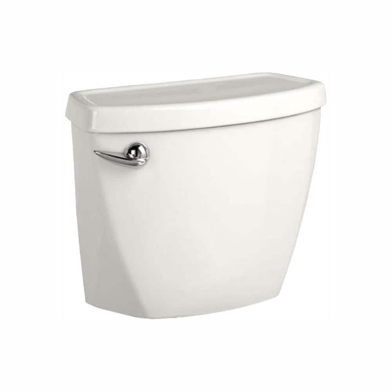 lot 6181 image: American Standard Baby Devoro 1.28 GPF Single Flush Toilet Tank Only in White