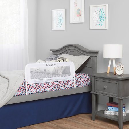 lot 6276 image: Dream On Me Mesh Security Bed Rail, White
