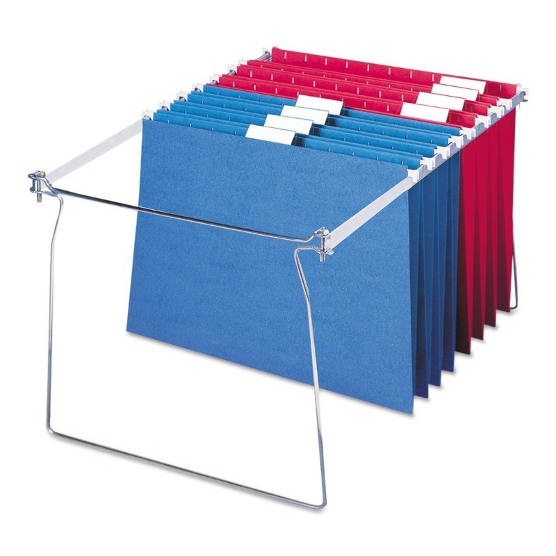 lot 6288 image: Smead SMD64872 Hanging Folder Frames 2 Per Pack Gray