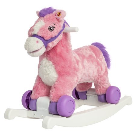 lot 6333 image: Rockin Rider Candy 2-in-1 Pony Ride-On