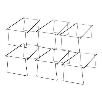 lot 6370 image: Office Mate International Letter Size Hanging File Folder Frame