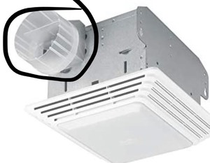 lot 6813 image: replacement part for heavy duty ventilation fan