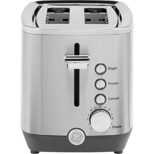 lot 6814 image: GE - 2-Slice Toaster - Stainless Steel