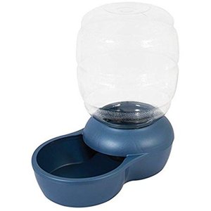 lot 6826 image: Petmate Replendish Pet Waterer With Microban Peacock Blue 2.5 Gallon