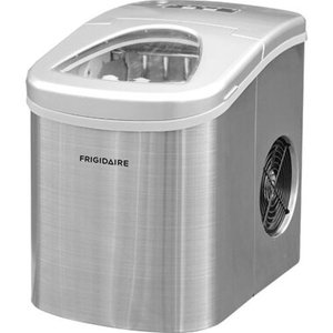 lot 6863 image: Frigidaire 26 lb. Countertop Ice Maker EFIC117-SS, Stainless Steel
