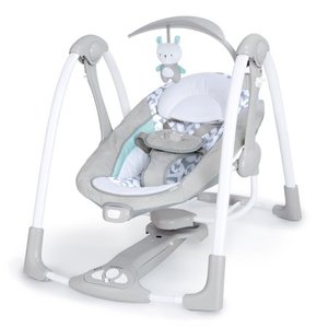 lot 6869 image: Ingenuity ConvertMe Swing-2-Seat Portable Swing- Raylan