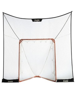 lot 6872 image: Franklin Sports Fiber-Tech Lacrosse Goal Backstop - 12 X 9