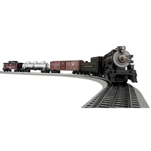 lot 6881 image: Lionel Pennsylvania Flyer Electric O Gauge Model Train Set with Remote and Bluetooth Capability