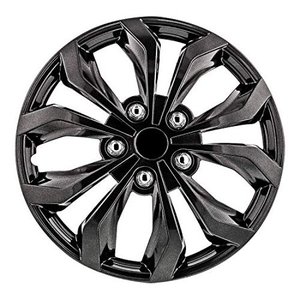 lot 6899 image: Pilot Automotive WH555-16GM-B Universal Fit Spyder Wheel Cover Set of 3 only